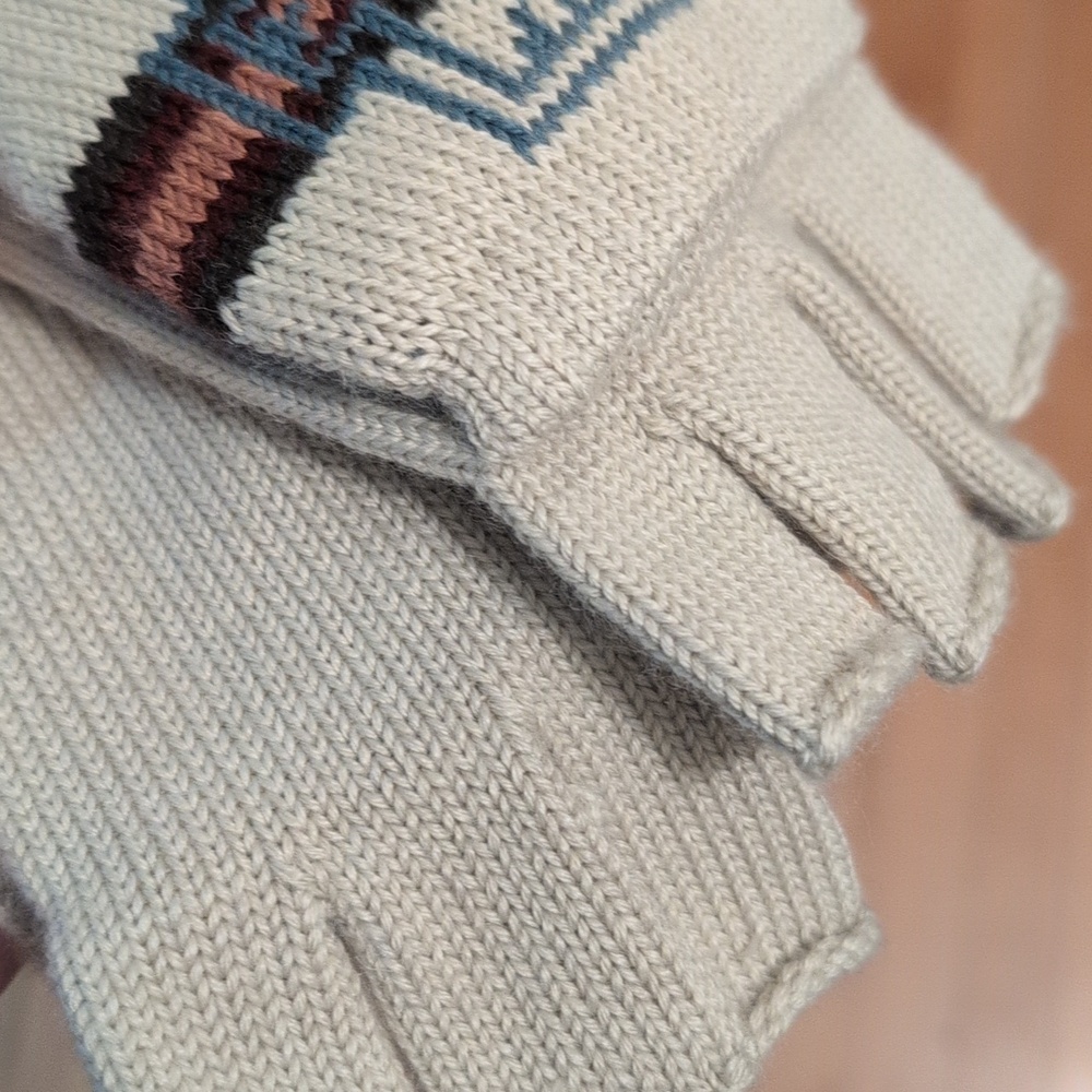 NWT Pendelton KNIT CONVERTIBLE FINGERLESS MITTENS - Picture 5 of 7